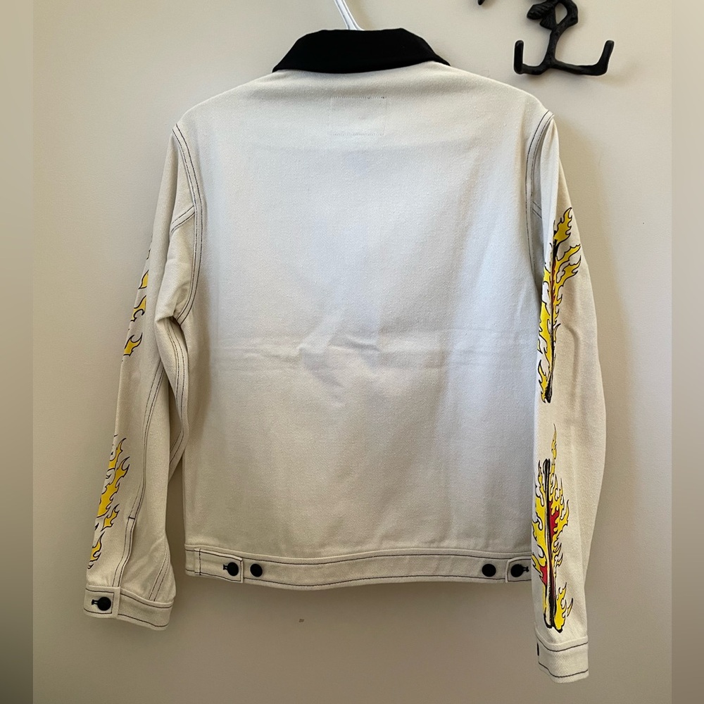 Teddy Fresh Up in Flames Bear Jacket - Unisex XS - Picture 2 of 5